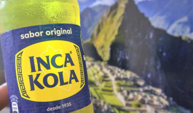  Bebida nacional del Perú. Foto: Inca Kola    