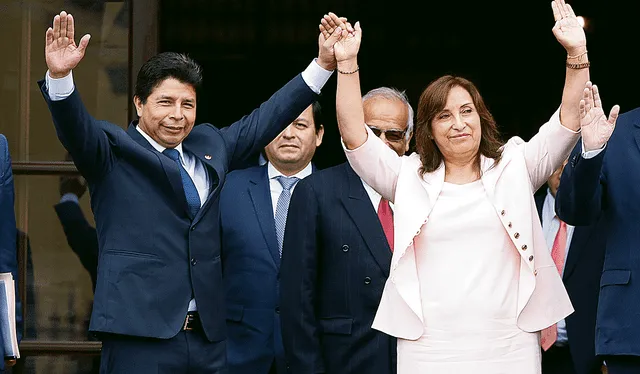 Dina Boluarte fue vicepresidenta del Gobierno de Pedro Castillo. Foto: LR   