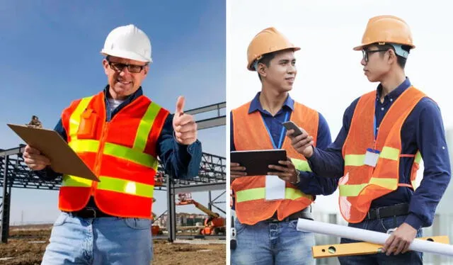  Ingeniero civil en Perú. Foto: composición LR   