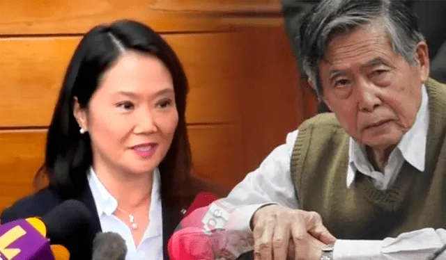 Keiko Fujimori manifiesta que su padre se encuentra tranquilo. Foto: composición LR   