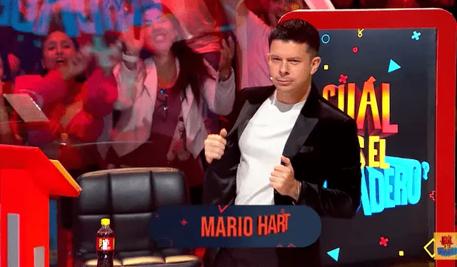 Mario Hart participó en el programa '¿Cuál es el verdadero?'. Foto: Instagram    