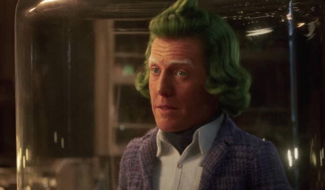 Hugh Grant interpretará a un Oompa-Loompa en 'Wonka', nueva cinta sobre el icónico personaje. Foto: Warner Bros.   