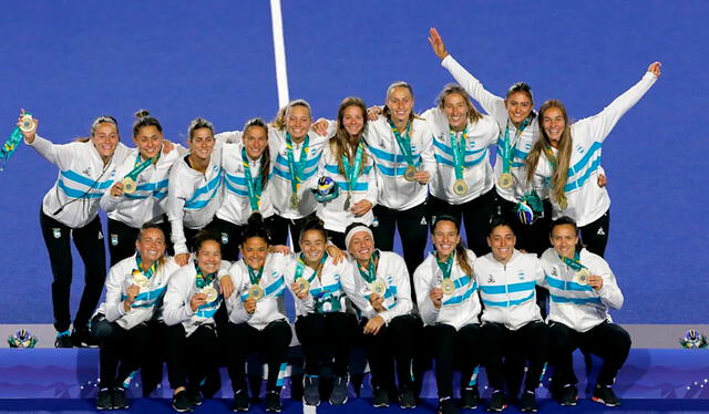 Con el oro obtenido en los Panamericanos, las Leonas obtuvieron el pase a París 2024. Foto: Santiago 2023   