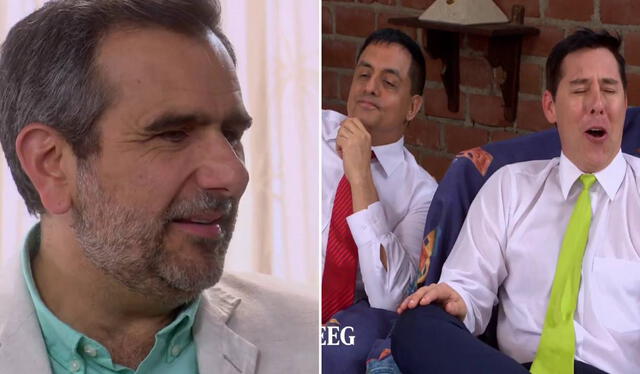 'Pepe' y 'Tito' humillarán a Diego al lanzarle una moneda de 5 soles cuando fue a pedirles dinero. Foto: composición LR/América TV   