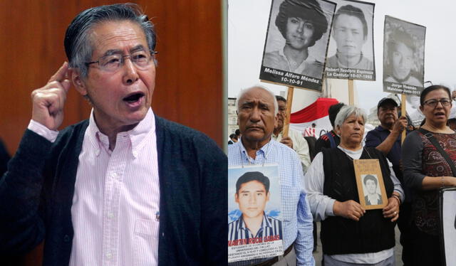 Sobre Alberto Fujimori pesan cargos sobre las matanzas de La Cantuta y Barrios Altos. Foto: composición LR/arhivo GLR   