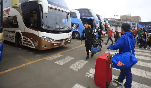  Buses interprovinciales en Perú. Foto: Andina    