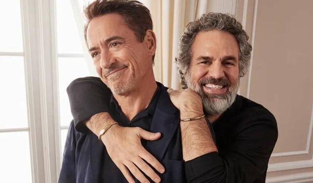 Robert Downey Jr. y Mark Ruffalo protagonizaron la nueva edición del programa Actors on Actors. Foto: Variety 