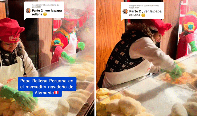  Usuarios desearon vivir cerca del puesto para disfrutar de la deliciosa comida peruana. Foto: composición LR/TikTok/@wigo2009   