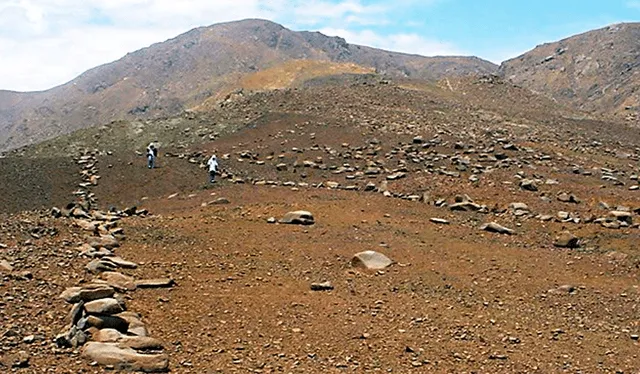 El Cerro Colorado es el más alto de Lima. Foto: El Peruano    
