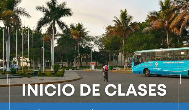 Inicio de clases universitarias en Lambayeque. Foto: UNPRG   