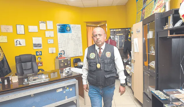  Oficial. Coronel Víctor Revoredo, en la mira de delincuentes. Foto: difusión    