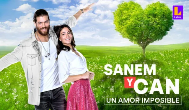 'Sanem y Can' novela turca que se estrena hoy en Latina / Foto: captura Latina   