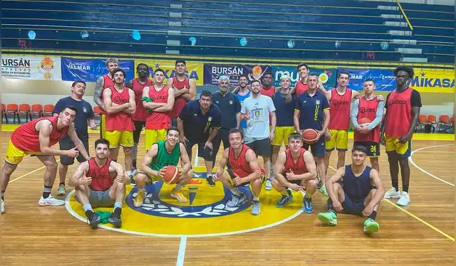 Los jugadores de UDEC entrenaron el domingo 10 y viajaron al día siguiente. Foto: Universidad de Concepción   