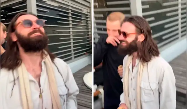  Las imágenes sacaron miles de sonrisas en redes sociales. Foto: composición LR/captura de TikTok/@monoqz   