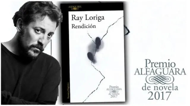 Ray Loriga, autor de 'Rendición' , simbolizó a la manipulación actual con su obra ganadora. Foto: difusión   