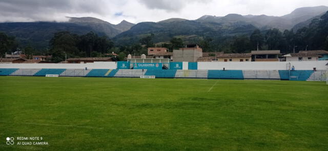 Estadio de la Municipalidad Provincial de Cajabamba. Foto: Cortesía  