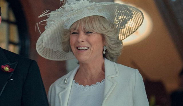 Olivia Williams como Camilla Parker Bowles. Foto: Netflix   