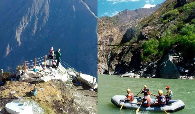 El Cañón del Apurímac es ideal para actividades como el Trekking y el canotaje. Foto: composición LR/Kontiki Tours/ Rumbos Del Peru   