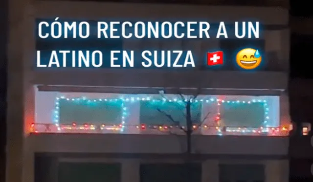  Las imágenes sorprendieron a muchos usuarios por atreverse a adornar de tal manera su vivienda por Navidad. Foto: composición LR/TikTok/@medi_edith   