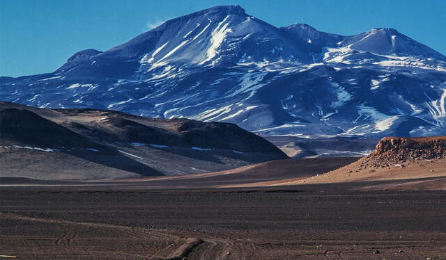 Volcán Ojos del Salado. Foto: difusión   