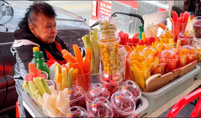  Vendedor ambulante. Foto: Voz de América   