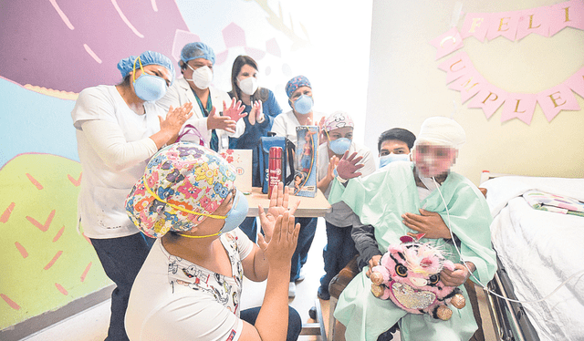  Fuerte. Roxanita ha enfrentado 36 cirugías. Es una valiente. Foto: difusión    