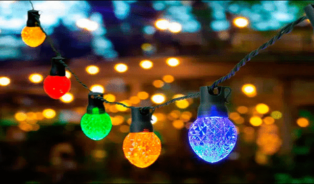  Significado de las luces en Navidad. Foto: Homedepot 