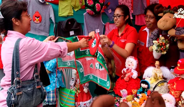  Compras de los peruanos en Navidad. Foto: PQS 