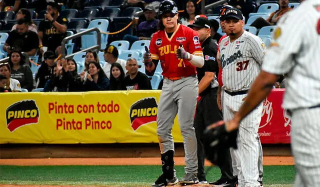 Los Leones del Caracas llegan de ser barridos por las Águilas del Zulia en una doble tanda en el Monumental. Foto: LVBP   