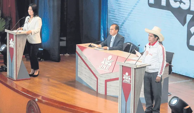  Argucia. Keiko Fujimori se negó a aceptar la victoria de Castillo con el argumento del fraude. Foto: difusión   
