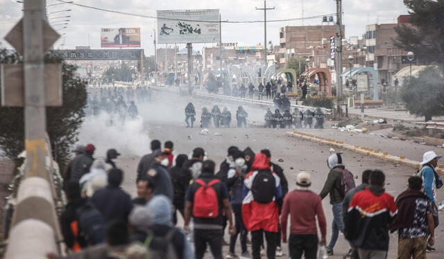  Conflicto social. En enero pasado estallaron las protestas en Puno, varios dirigentes son investigados por disturbios. Foto: La República   