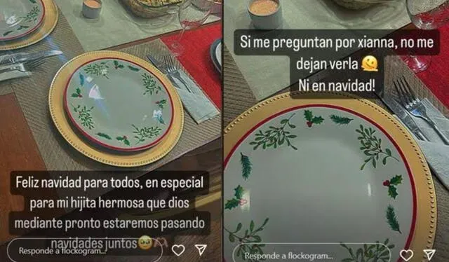  Youna hizo público que Samahara Lobatón no dejó que viera a su hija en Navidad. Foto: composición LR/Youna/Instagram   