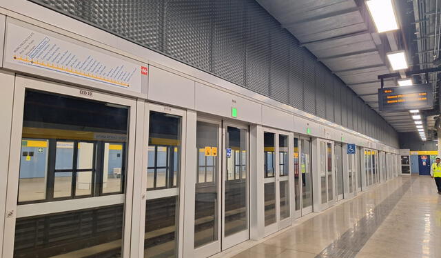  Dos primeros servicios del Metro de Lima no contemplaron una interconexión. Foto: El Peruano 