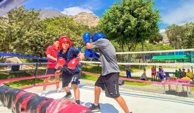 Los menores de edad también podrán recibir clases de box. Foto: Andina   