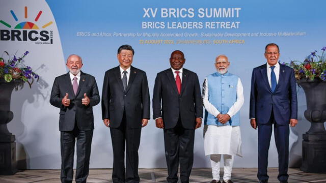 Presidentes de los países fundadores de los BRICS. Foto: Sputnik Mundo   