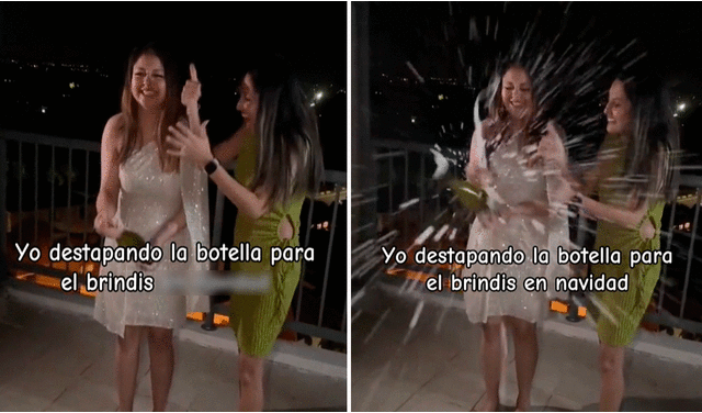  Las imágenes sacaron más de una sonrisa en redes sociales. Foto: composición LR/TikTok/@denys_rojasc   