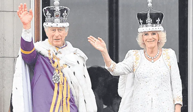 Coronación de Carlos III. Luego de décadas bajo el reinado de Isabel II, se recibió al heredero. Foto: difusión  