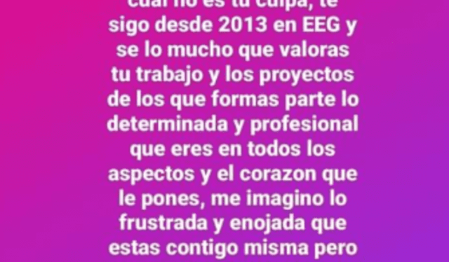 Milett Figueroa se pronunció a través de sus redes sociales tras ser eliminada de 'Bailando 2023'. Foto: Milett Figueroa/Instagram   