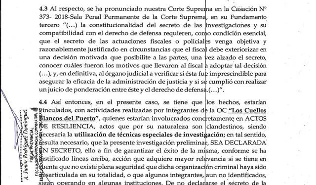 Pagina 5 de la resolución de inicio de investigación   