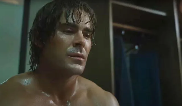 Zac Efron es Kevin Von Erich en 'The Iron Claw'. Foto: captura de YouTube 