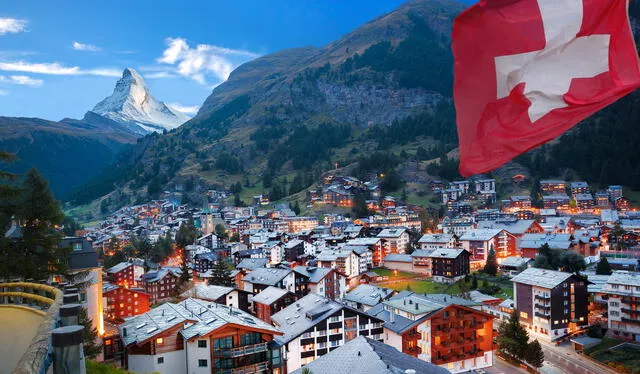  Suiza es un país de Europa Central. Foto: Difusión   