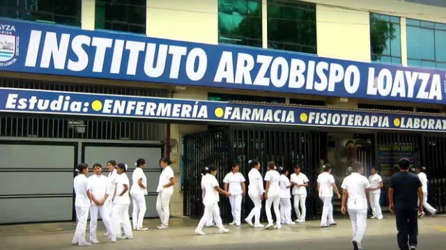  El Instituto Arzobispo Loayza forma profesionales de salud. Foto: Andina 