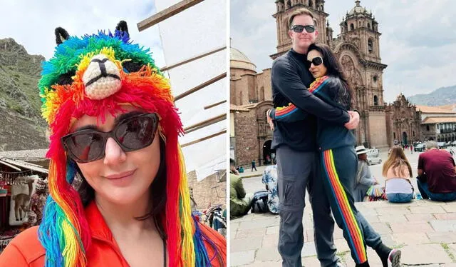 Fotos de Preity Zinta en Cusco, Perú. Foto: composición LR/Instagram/@realpz   