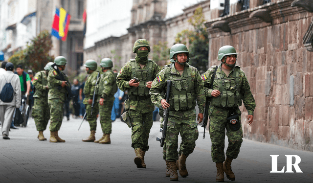  Tras el anuncio de Daniel Noboa, presidente de Ecuador, del estado de excepción, se han realizado actos delincuenciales. Foto: composición LR    
