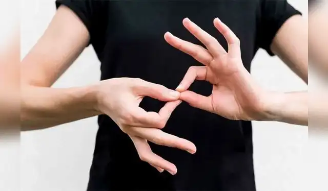  La lengua de señas es utilizada por las personas sordas y con discapacidad auditiva. Foto: Difusión   