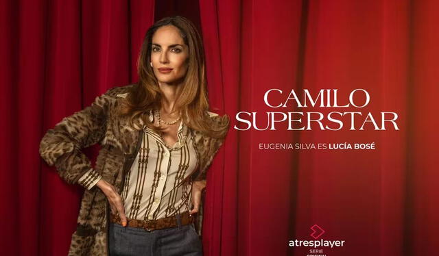   Eugenia Silva plays Lucía Bosé in 'Camilo Superstar'.  Photo: Atresplayer   