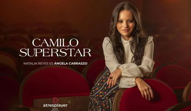   Natalia Reyes plays Ángela Carrasco in 'Camilo Superstar'.  Photo: Atresplayer   