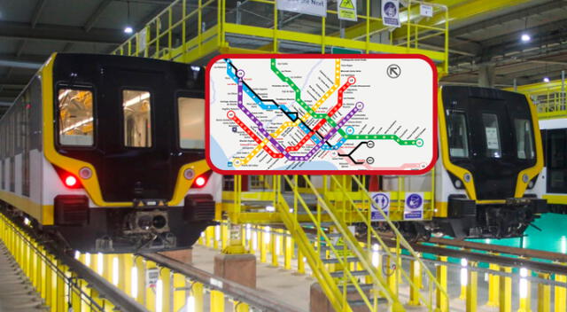  Conoce las estaciones confirmadas de la Línea 3 del Metro de Lima. Foto: composición LR   