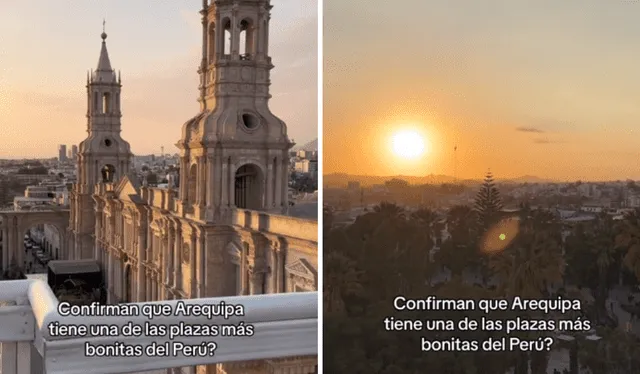  El video acaparó miles de miradas en las redes sociales por el hermoso paisaje. Foto: captura de TikTok/@ramiroarribasplata    