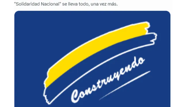  Usuarios hicieron una comparación con el logo de la gestión de Luis Castañeda Lossio. Foto: X   